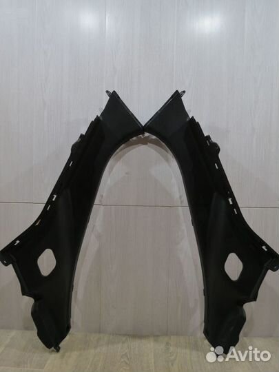 Накладка заднего порога Kia Rio 3