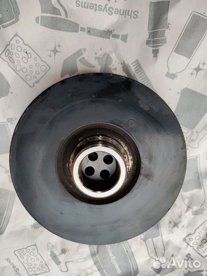 Шкив коленвала бмв Е71, демпфер