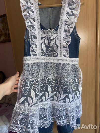 Детский Школьный Фартук