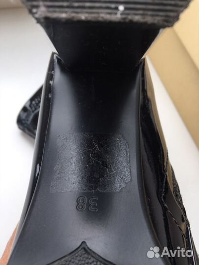 Сапоги -чулки лаковые