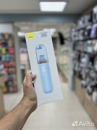 Автомобильный пылесос Baseus