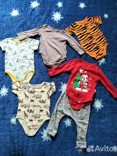 Детские вещи пакетом на мальчика 80,86,92