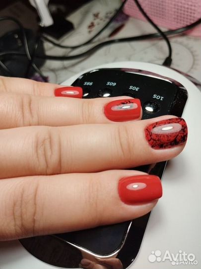 Маникюр с покрытием гель лак