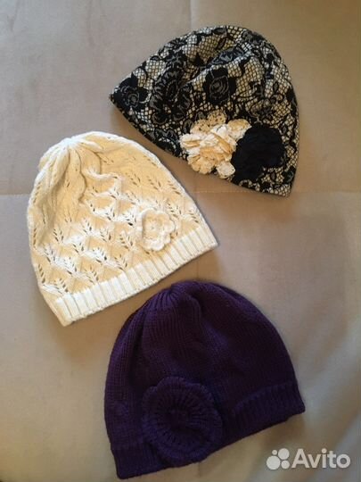 Шапочки на 2-3 года