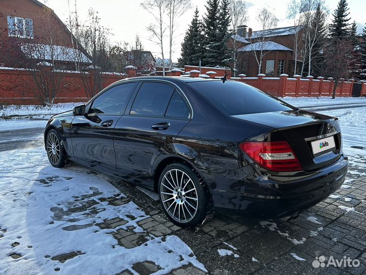 Mercedes-Benz C-класс 1.8 AT, 2012, 198 000 км