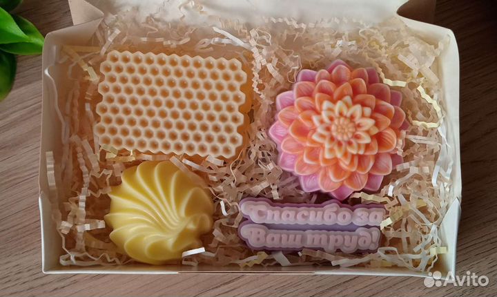 Набор мыла ручной работы