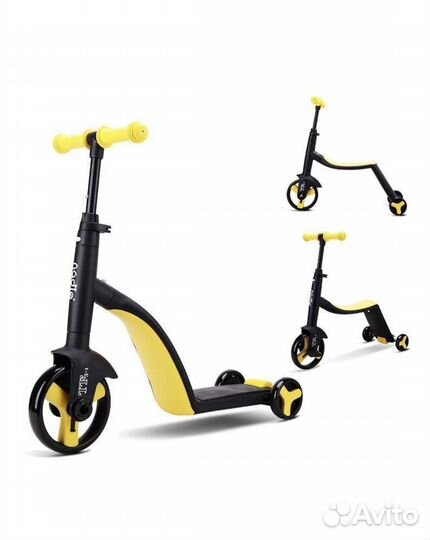 Велосипед самокат трансформер 3в1