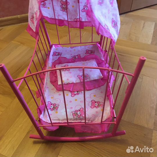 Кроватка железная