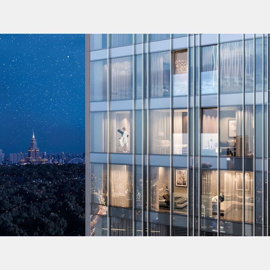 1-к. квартира, 39 м², 27/36 эт.