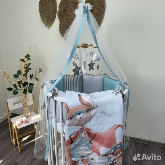 Комплекты в кроватку Minky Moon