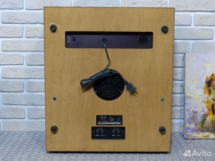 Akai GX-650D 19-38см izxl как New 2 вала