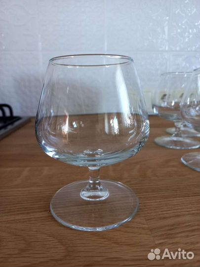 Бокалы для коньяка, шампанского, стопки, графин