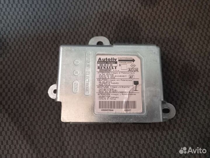 Блок airbag рено меган 2