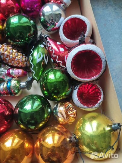 Елочные игрушки СССР производство гдр