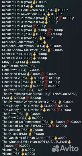 PSN Trophy трофеи PlayStation