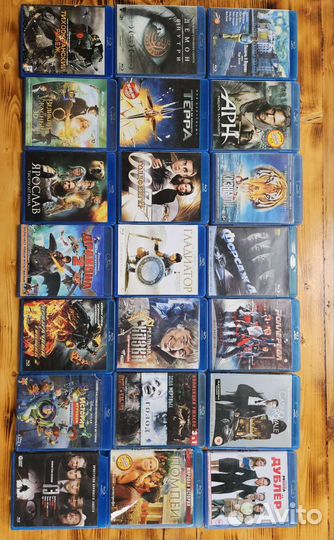 Blu ray фильмы диски 21шт