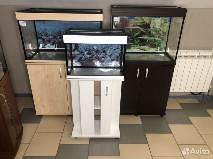 Аквариум 40 литров с LED-освещением