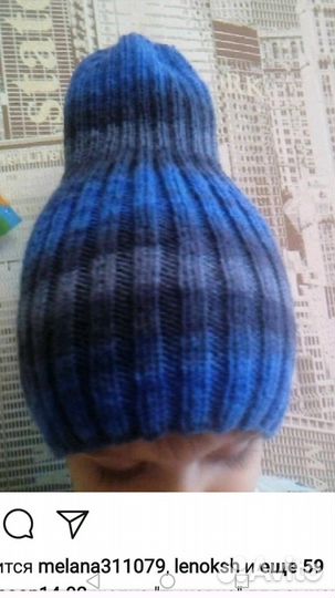 Шапка тыковка и бактус