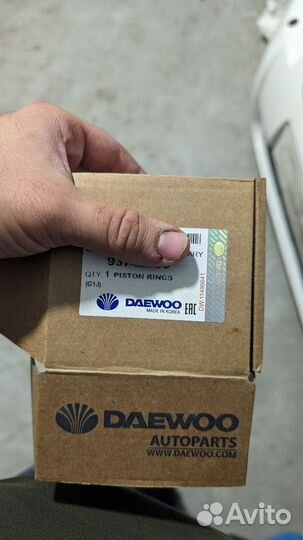 Кольца поршневые GM 0.25 ремонт