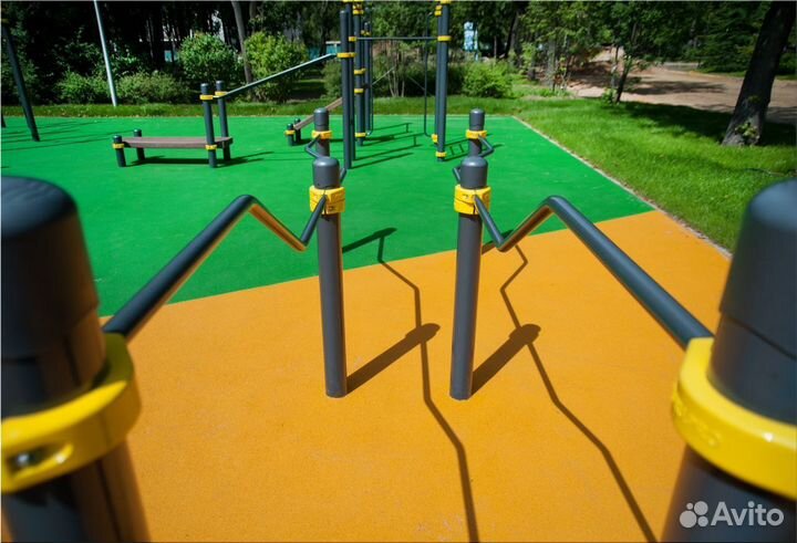 Спортивная площадка workout