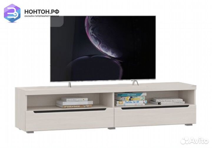 Тумба под тв 4 Эколь сандал светлый