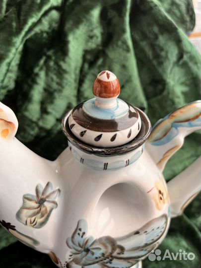 Кувшин, стаканы, керамика, винтаж