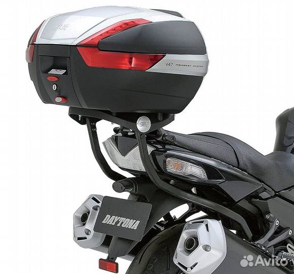 Rрепеж центрального кофра kawasaki ZZR1400 (2012–2