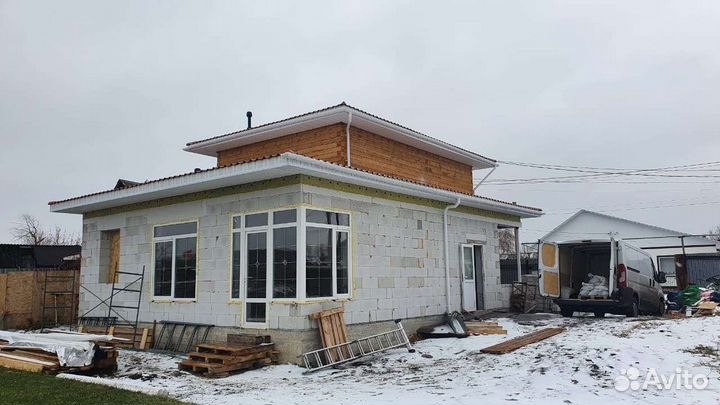 Строительство Домов,коттеджей,бань под ключ