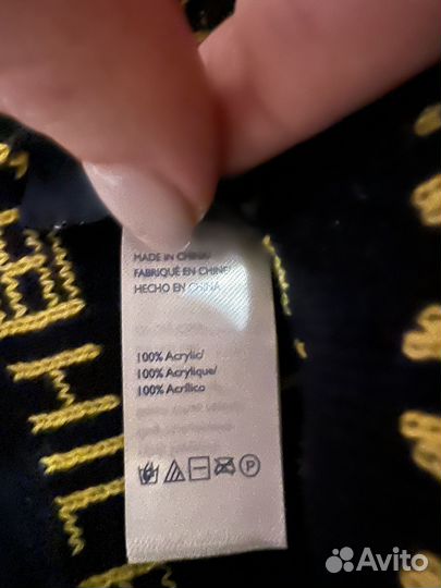 Комплект шапка и перчатки tommy hilfiger