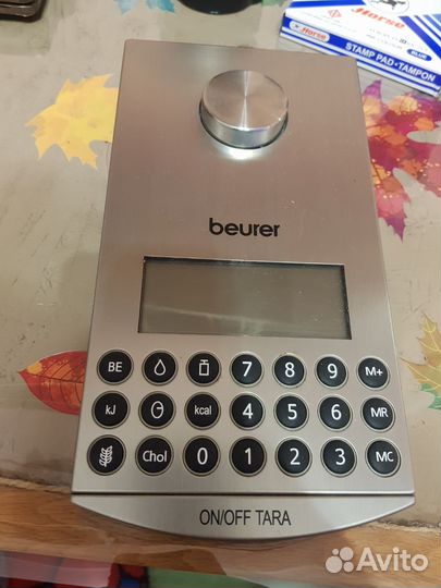 Весы кухонные электронные beurer