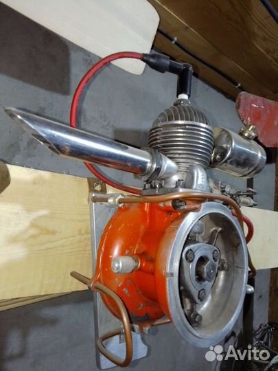 Двигатель с пропелером