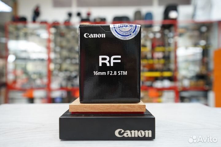 Объектив Canon RF 16mm F2.8 STM