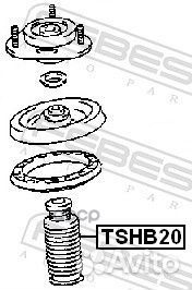 Комп.отбойник+пыльник аморт.mazda 3 BK 2003-200