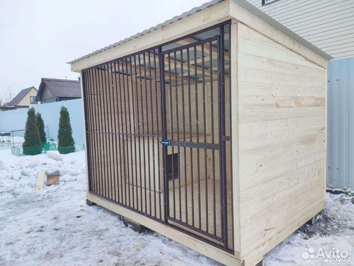 Вольер С зимником