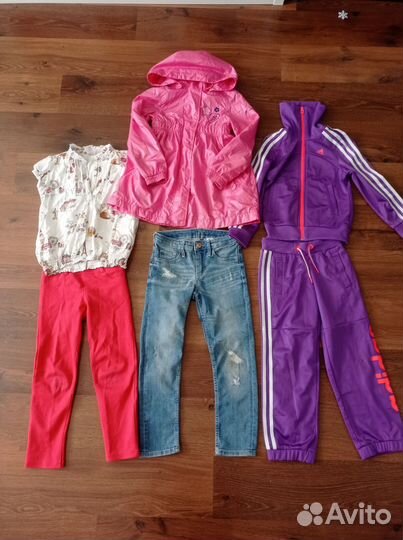 Вещи пакетом на девочку110-116