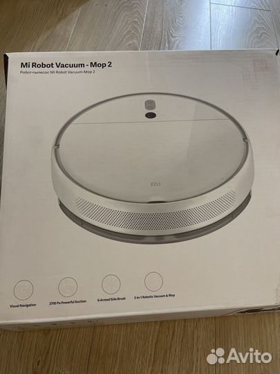 Робот пылесос xiaomi mi robot vacuum mop 2