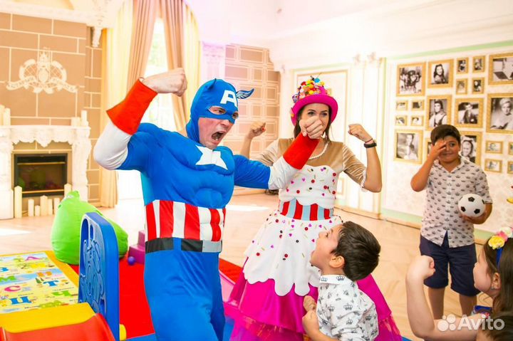 Аниматоры, химическое шоу, серебряное шоу