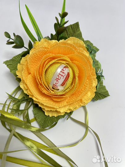 Сладкие букеты с конфетами