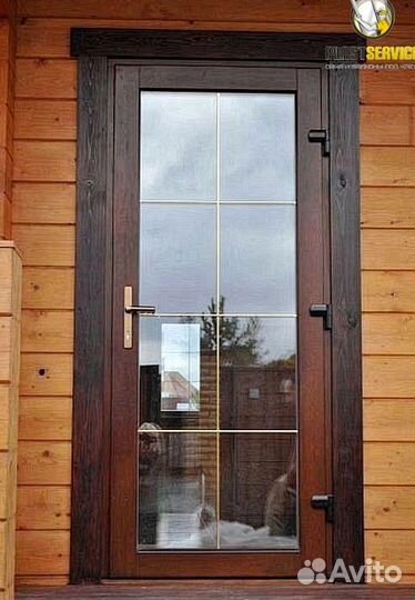 Входные пластиковые двери