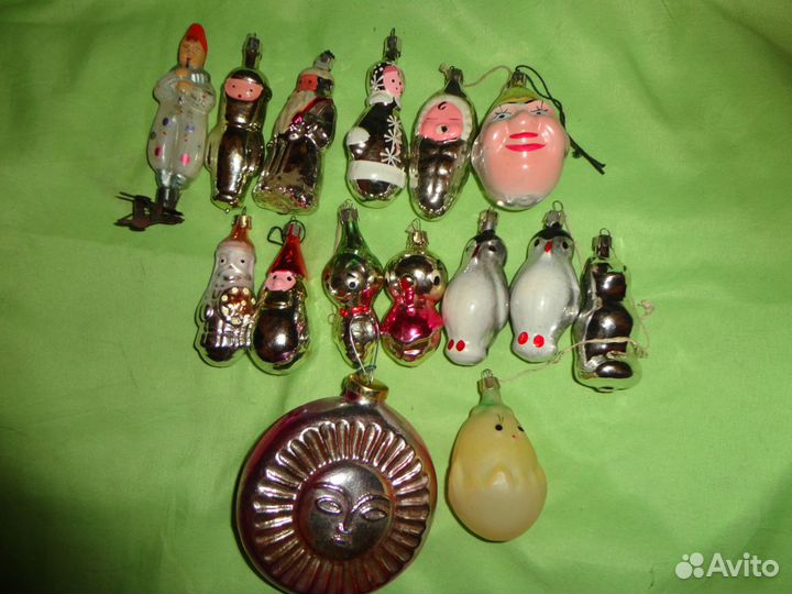 Елочные игрушки СССР