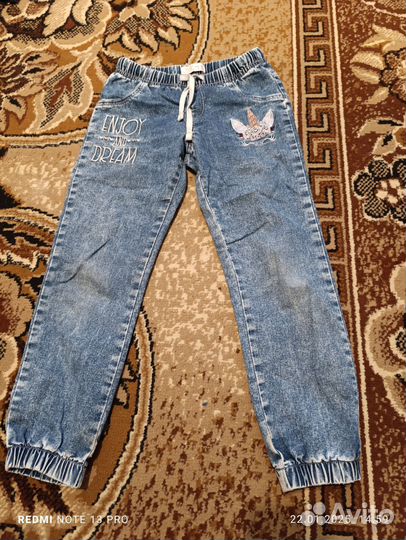Джинсы 122