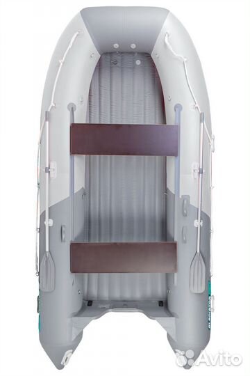 Надувная лодка gladiator E420S белый/серый