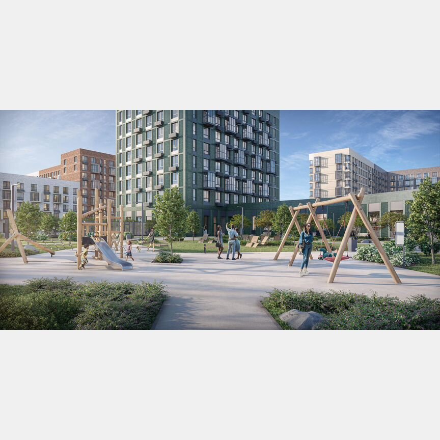 2-к. квартира, 51,1 м², 5/9 эт.