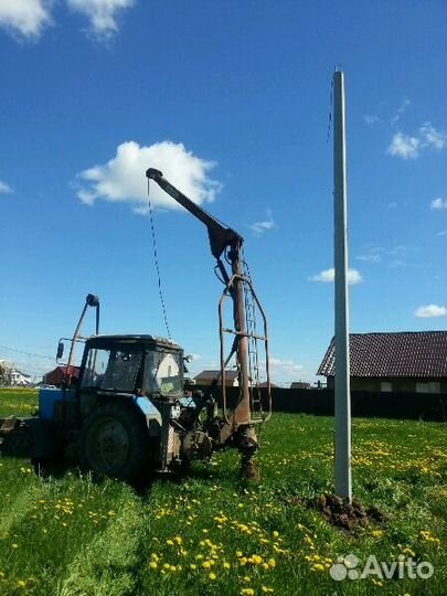 Электрик Подключить электричество Установка опор