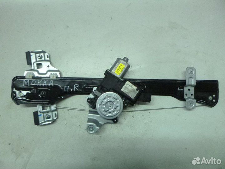 Стеклоподъемник электрический передний правый opel