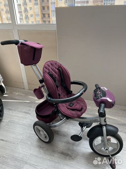 Велосипед коляска с ручкой