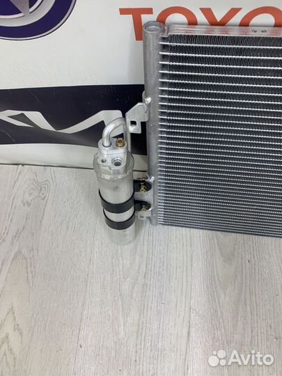 Радиатор кондиционера Renault logan