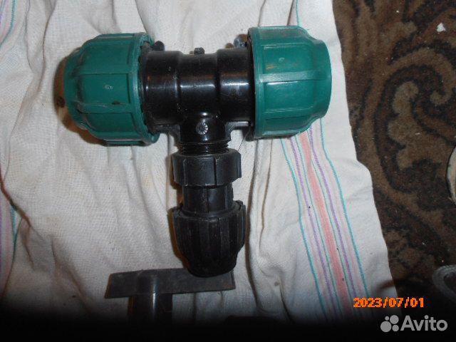 Кранья,тройнеки,для полива кранья, тройники.муфты