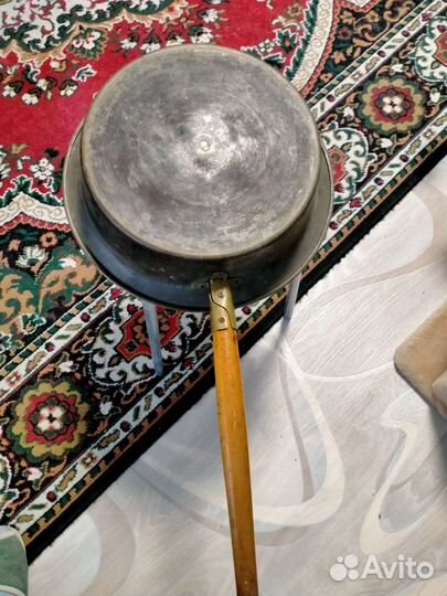 Латунный таз для варенья