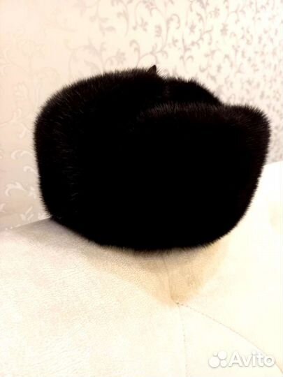 Норковая шапка мужская